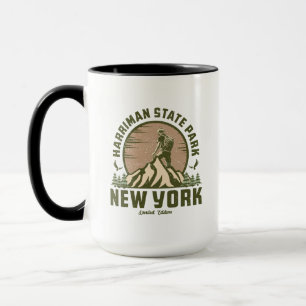 Mug Retro Harriman State Park Randonnée coucher du sol