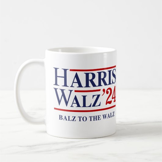 Mug Retro Harris Walz '24 - Balz au Walz (Gauche)