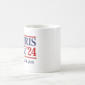 Mug Retro Harris Walz '24 - Ramenez la joie (Centre)