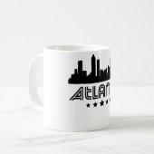 Mug Rétro horizon d'Atlanta (Devant gauche)