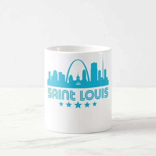 Mug Rétro horizon de Saint Louis (Centre)