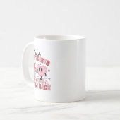 Mug Retro I Enseigner À Mes Amateurs De Parler De Reto (Devant gauche)