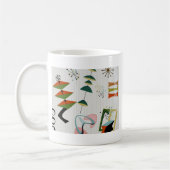 Mug Rétro inspiré de l'ère Eames atomique (Gauche)