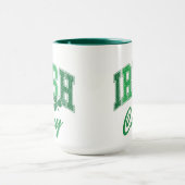 Mug Retro Irish Pride Monogram Saint Patrick's Day (Centre)