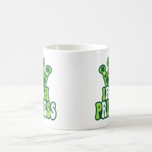 Mug Retro Irish Princess St. Patrick's Day (Centre)