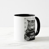 Mug Retro Italian Espresso Art Cafe 1950s Poster (Devant droit)