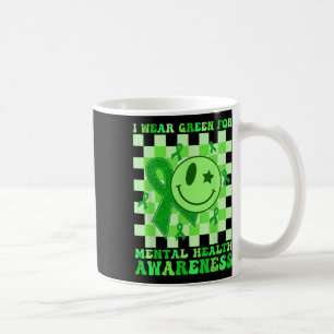 Mug Rétro Je Porte Vert Pour La Sensibilisation à La S