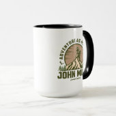 Mug Retro John Muir Hike (Devant droit)