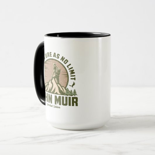 Mug Retro John Muir Hike (Devant gauche)