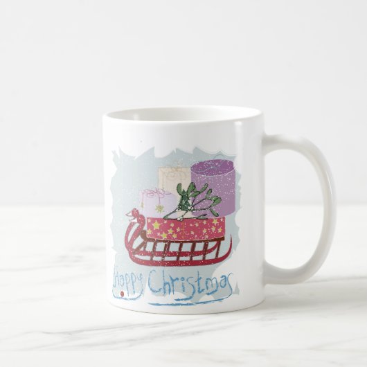 Mug Rétro . Joyeux Noël ! (Droite)