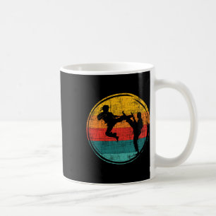 Mug Retro Karate Fighter - Karateka Comt Self Defense