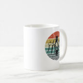 Mug Rétro Kayak Canoe Lover Funny Kayaking Paddling Ka (Devant droit)