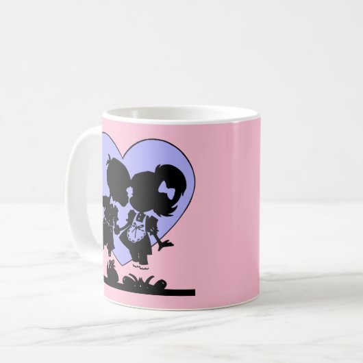 Mug Retro Kiss (Devant gauche)