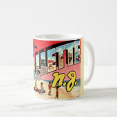 Mug Rétro Lavallette NJ (Devant droit)