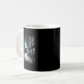 Mug Retro Lecture Ghost Library Halloween Librairie Bo (Devant gauche)