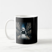 Mug Retro Lecture Ghost Library Halloween Librairie Bo (Gauche)