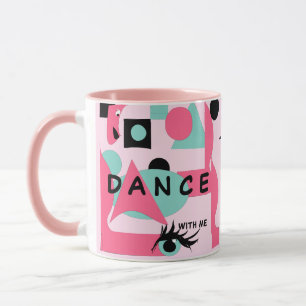 Mug Retro les années 50 Coffee House Souvenirs poétiqu