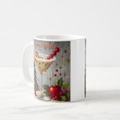 Mug Retro les années 50 Merry Bright Christmas Candy C (Devant gauche)