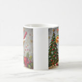 Mug Retro les années 50 Merry Bright Christmas Candy C (Centre)