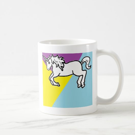 Mug Rétro licorne (Droite)