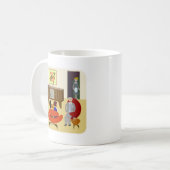 Mug Retro Lifestyle Amusants Soixante mignonne Accueil (Devant gauche)