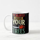 Mug Retro Logger Lumberjack Arborist Dad Apparel Co. S (Gauche)