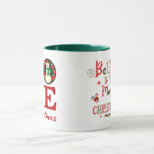 Mug Retro Love Christmas Magic Classic Café (Centre)