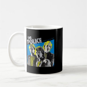 Mug Retro Love The Police Band Musique Cadeau Pour La