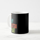 Mug Retro Manger Sleep Jiu Jitsu Répéter Martial Art S (Devant gauche)