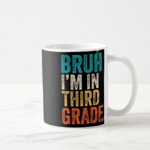 Mug Rétro Mec Je Suis En 3e Année Garçons Retour À L'é