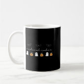 Mug Retro Médicale Coder Citrouille Ghost Worker Hallo (Gauche)