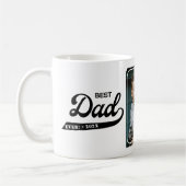 Mug Retro Meilleur papa jamais photo (Gauche)