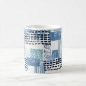 Mug Retro Memphis Doodle Motif transparent (Centre)