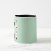 Mug Rétro Meow de chats Mi-Siècle-Moderne (Centre)