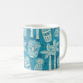 Mug Retro Mid Century Modern Tiki Pattern (Devant droit)