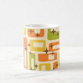 Mug Retro Mid-Century Moderne Abstrait (Centre)