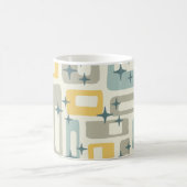 Mug Retro Mid-Century Moderne Abstrait (Centre)