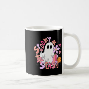 Mug Rétro Mignon Fantôme Saison Effrayant Drôle Hallow