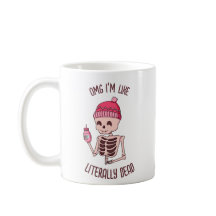 Retro mignonne Halloween Squelette" Je suis mort" 