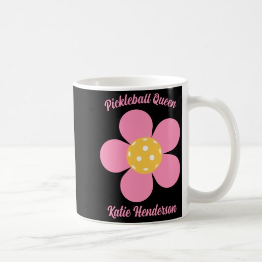 Mug Retro Mod 70s Ckleball Flower D  (Droite)