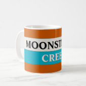 Mug rétro "Moonstream Creek" (Devant gauche)
