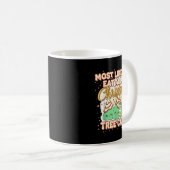 Mug Retro Most Likely To Eat All The Christmas Tree Ca (Devant droit)
