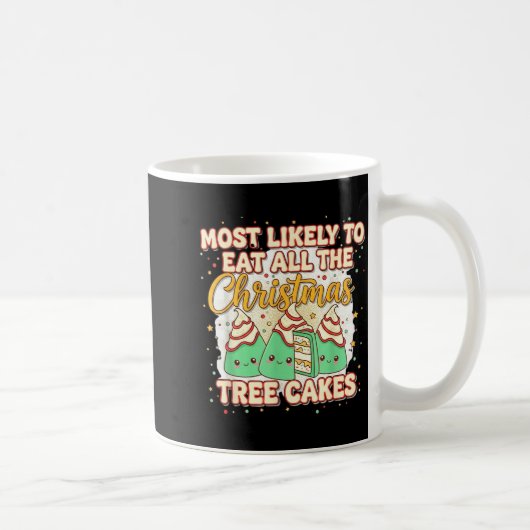 Mug Retro Most Likely To Eat All The Christmas Tree Ca (Droite)