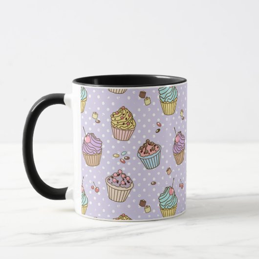 Mug Rétro motif de bonbons (Gauche)