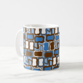 Mug Rétro motif de goutte (Devant gauche)