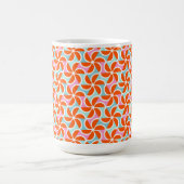 Mug Rétro motif orange de cale (Centre)