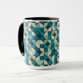 Mug Rétro motif vintage des années 60 (Devant gauche)