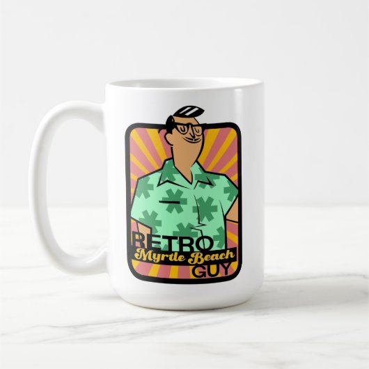 Mug Rétro Myrtle Beach Guy (Gauche)