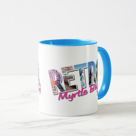Mug Rétro Myrtle Beach Guy (Devant droit)
