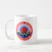 Mug Retro New River George Rafting  (Gauche)